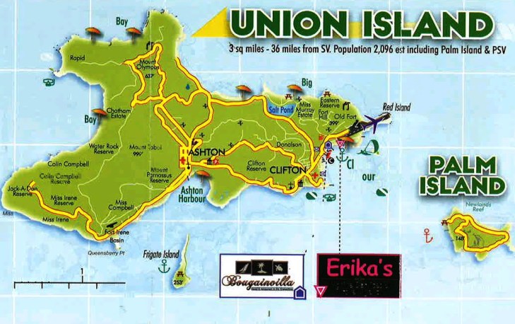 Iles grenadines Union